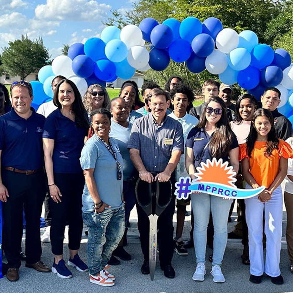 Security Gate Ribbon Cutting