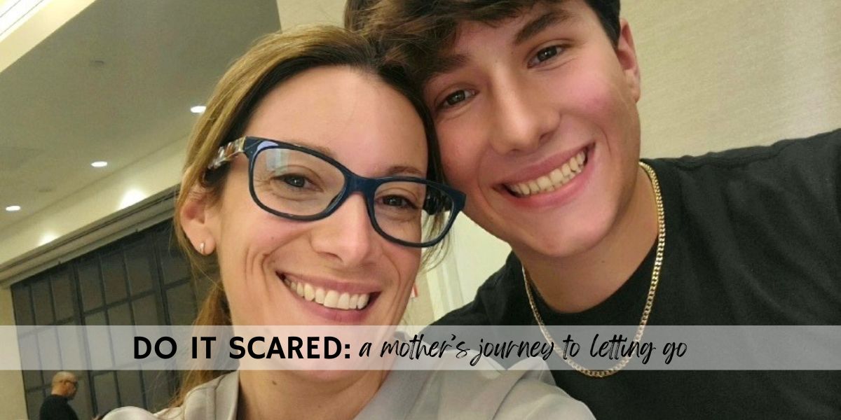 Image of a mother and teenager smiling