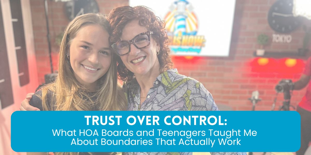 Two women sharing a moment of connection and trust.